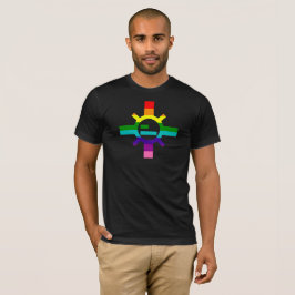 Sparko Sun Stolz-T-Shirts Regenbogen-LGBTQ T-Shirt
