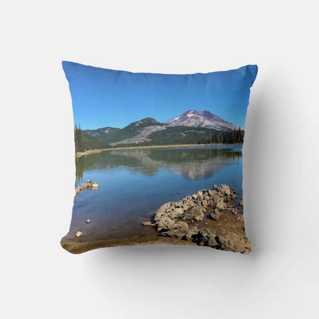 Sparks Lake, Bend, Oregon Kissen (Vorderseite)
