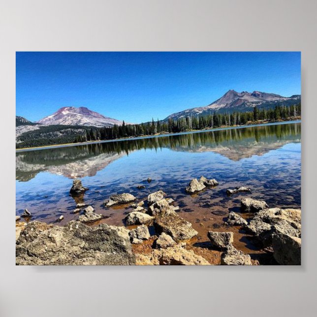 Sparks Lake, Oregon Poster (Vorne)