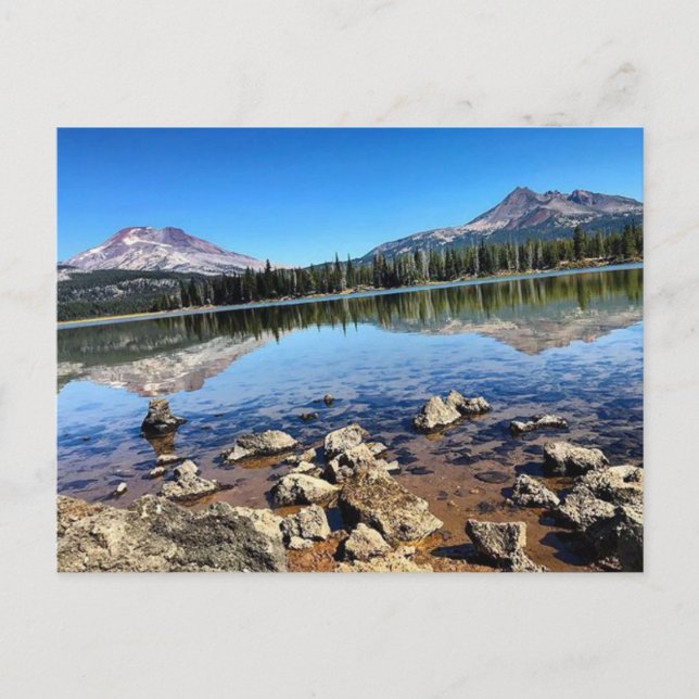 Sparks Lake, Oregon Postkarte (Vorderseite)