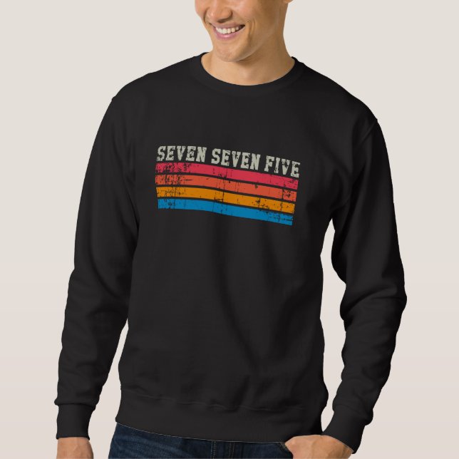 Sparks Nevada Vintager Retro-Bereichscode Sweatshirt (Vorderseite)
