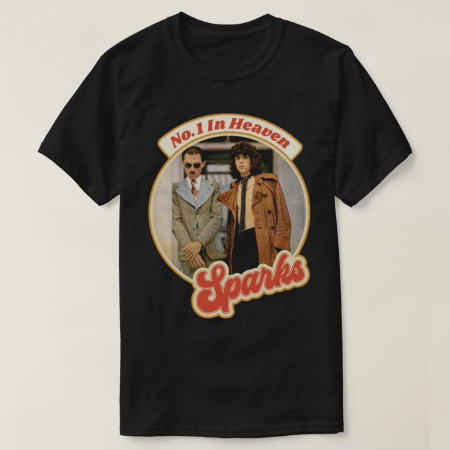 Sparks Retro Sparks Band Himmlische Hommage __ T-Shirt (Design vorne)