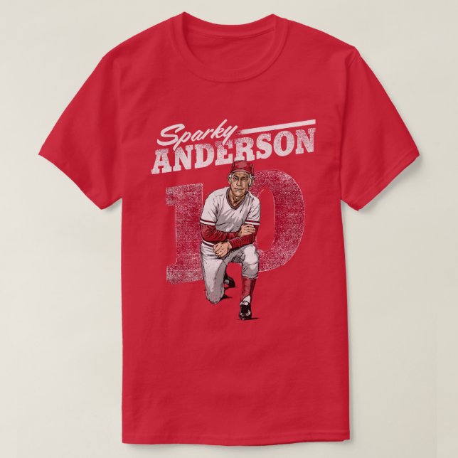 Sparky Anderson Retro T-Shirt (Design vorne)