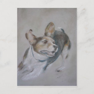 Sparky Hund:  Laufen Postkarte