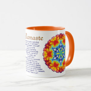 Sparky Namaste Tasse
