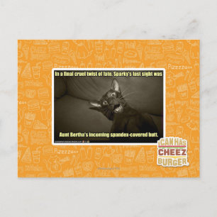 Sparkys letzter Anblick Postkarte