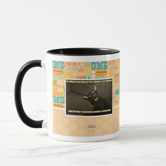 Sparkys letzter Anblick Tasse (Links)
