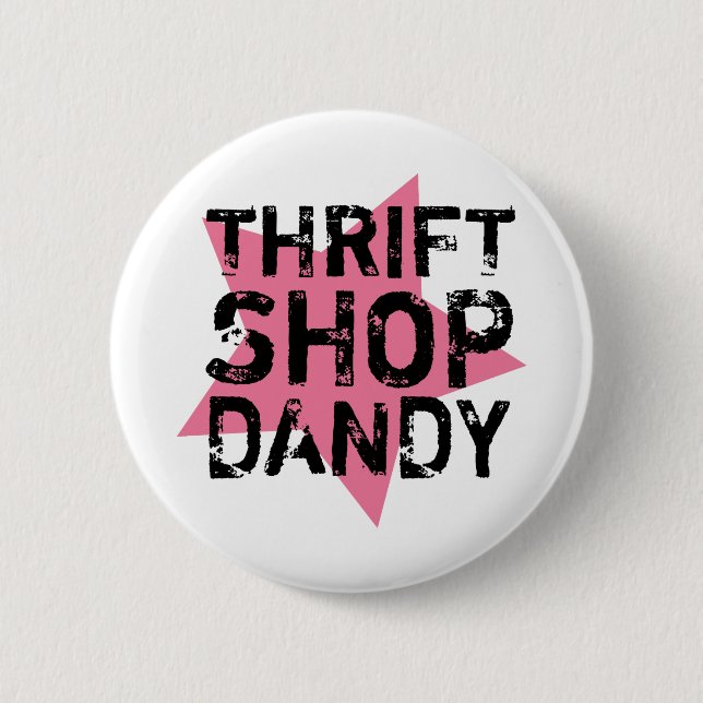 Sparladen Dandy Knopf Button (Vorderseite)