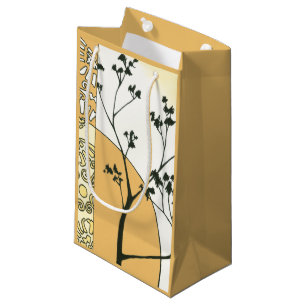 Spärliche Baum-Silhouette durch Megan Meagher Kleine Geschenktüte