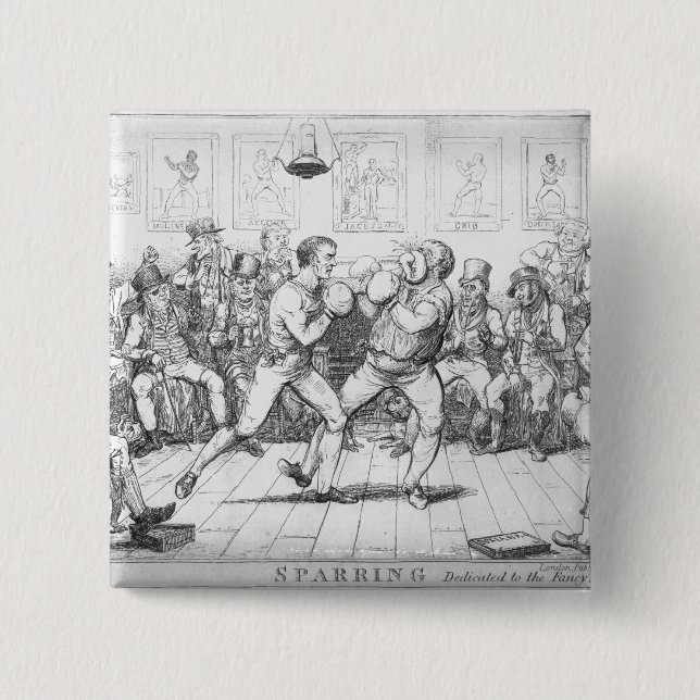 Sparring, 1817 button (Vorderseite)