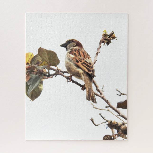Sparrow auf Branch-Puzzle Puzzle (Vertikal)