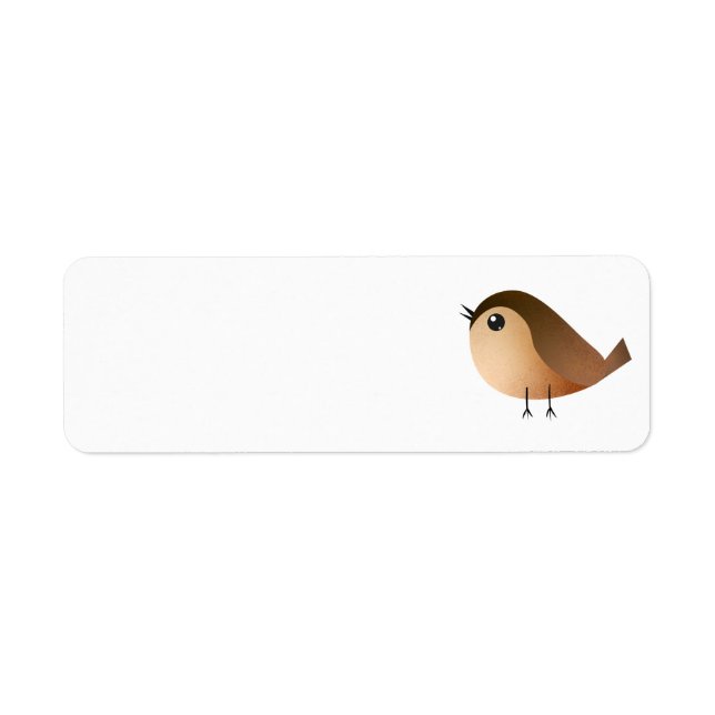 Sparrow Bird-Cartoon (Vorne)