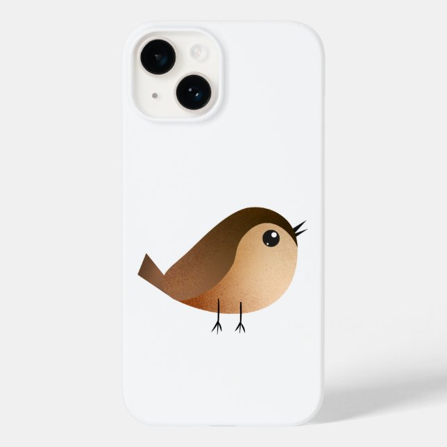 Sparrow Bird-Cartoon Case-Mate iPhone Hülle (Rückseite)