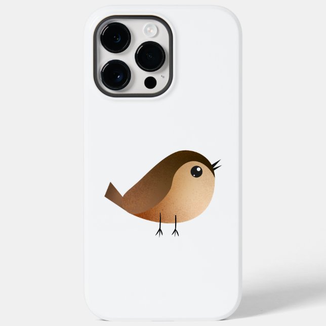 Sparrow Bird-Cartoon Case-Mate iPhone Hülle (Rückseite)