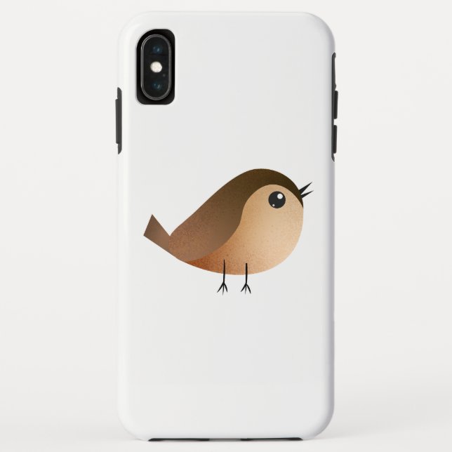 Sparrow Bird-Cartoon Case-Mate iPhone Hülle (Rückseite)