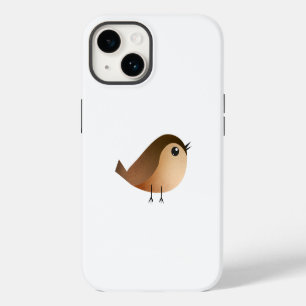 Sparrow Bird-Cartoon iPhone 14 Hülle