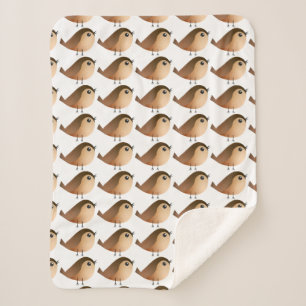 Sparrow Bird-Cartoon Sherpadecke