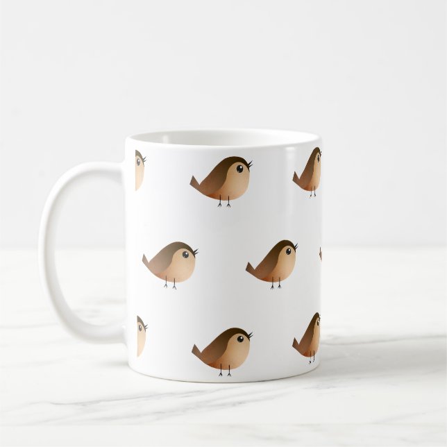Sparrow Bird Kaffeetasse (Links)