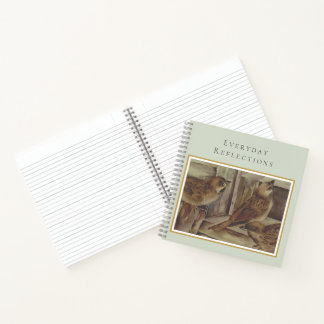 Sparrow Bird Notebook – Nature-Inspired Writing Notizbuch