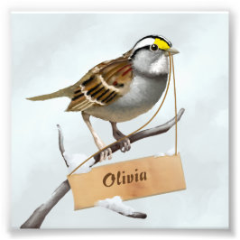 Sparrow Fotodruck