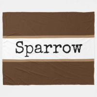SPARROW Fun Moderne, breit braune Streifen