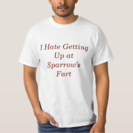 Sparrow-Furz T-Shirt