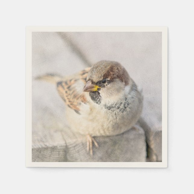 Sparrow - Nach dem transatlantischen Serviette (Vorderseite)