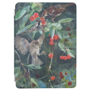 Sparrows in einem Kirschbaum, Bruno Liljefors iPad Air Hülle