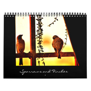 Sparrows und Finches Kalender