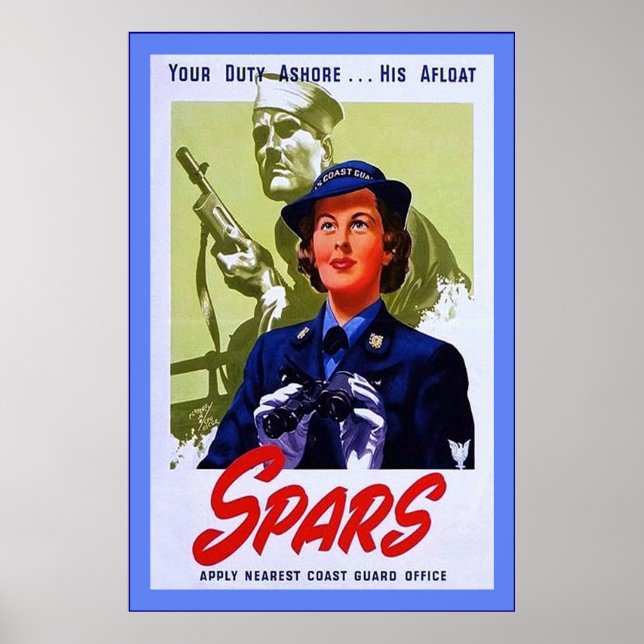 SPARS~Vintager Weltkrieg 2 Poster (Vorne)