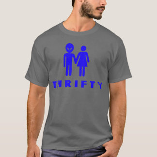Sparsame SciFi-Frau T-Shirt