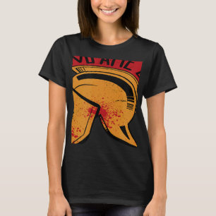 Sparta Helmet Sie sind unaufhaltsam Fitness Motiva T-Shirt