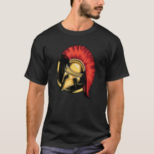 Sparta Helmet Warrior Spartakus Spartakus Labrador T-Shirt