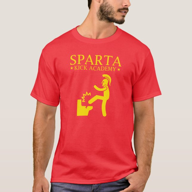 Sparta-Tritt-Akademie T-Shirt (Vorderseite)