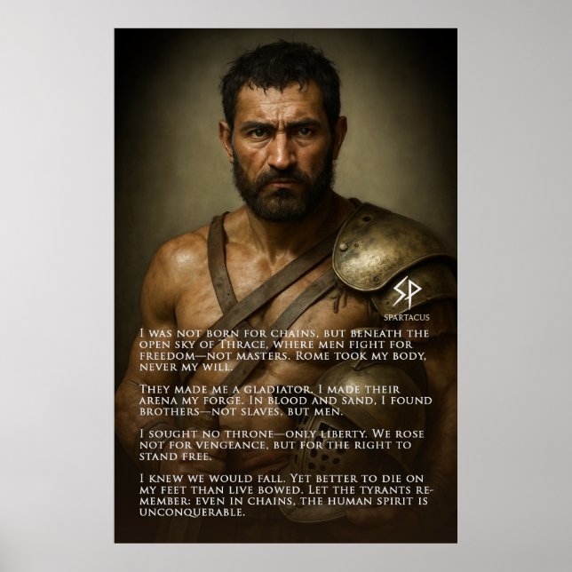 Spartacus - Der unüberwindliche Geist Poster (Vorne)