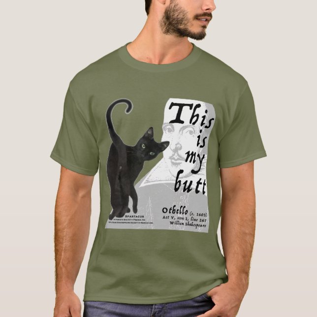 Spartacus Shakespeare T - Shirt (Vorderseite)