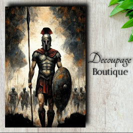 Spartan Decoupage Tissue Paper Seidenpapier