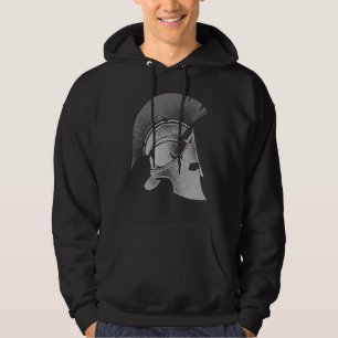 Spartan Greece Helmet Niedlich Gladiator Men Women Hoodie