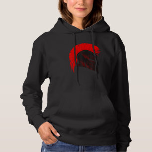 Spartan Greece Helmet Niedlich Gladiator Men Women Hoodie