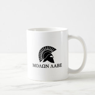 Spartan Helmet Molon Labe Kaffeetasse