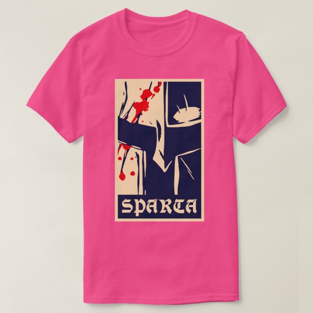Spartan Helmet Sparta T-Shirt (Design vorne)
