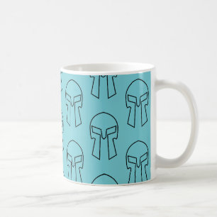 Spartan Helmet - White 11 oz Classic Tasse