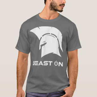 Spartan HelmetBeast OnGym Motivation Fitness Sayin T-Shirt
