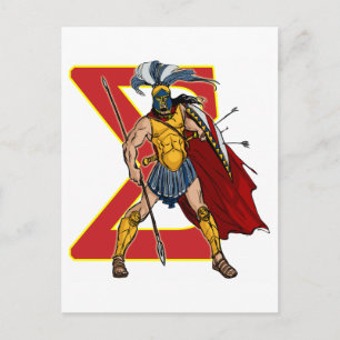 SPARTAN HOPLITES POSTKARTE