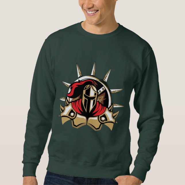 Spartan-Krieger-Sweatshirt für Männer Sweatshirt (Vorderseite)