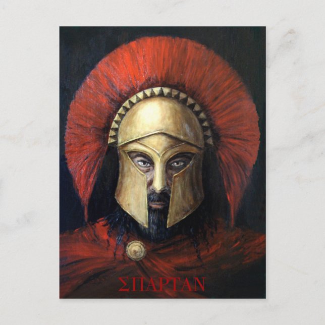 SPARTAN POSTKARTE (Vorderseite)