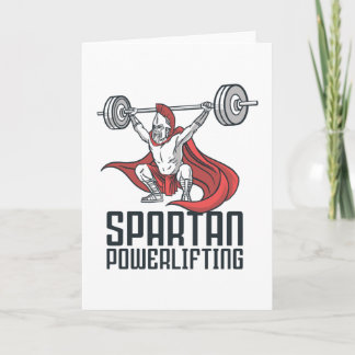 SPARTAN POWERLIFTING KARTE