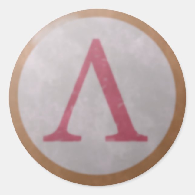 Spartan Shield Sticker (Vorderseite)