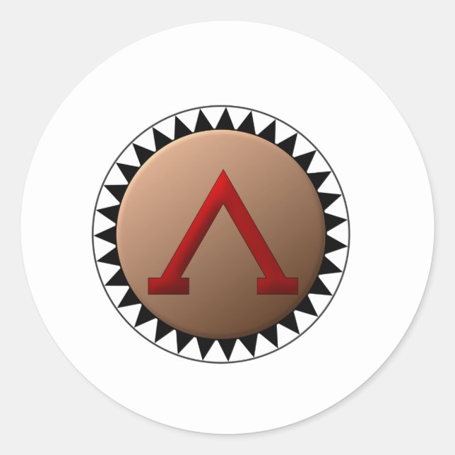 Spartan Shield Stickers (Vorderseite)