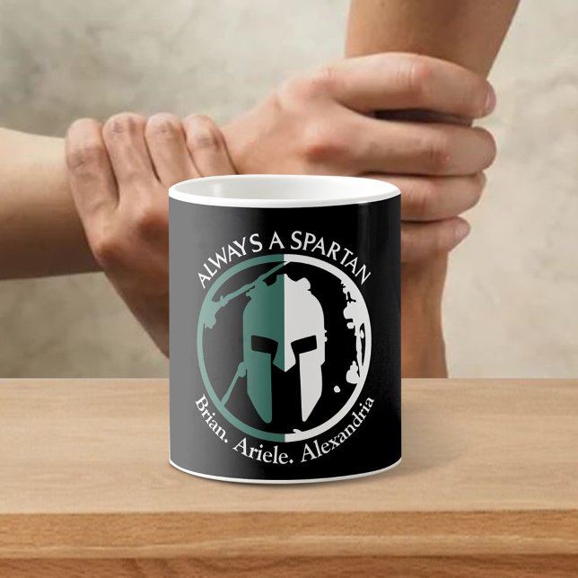Spartan Strong Go Green - Name Kaffeetasse (Von Creator hochgeladen)